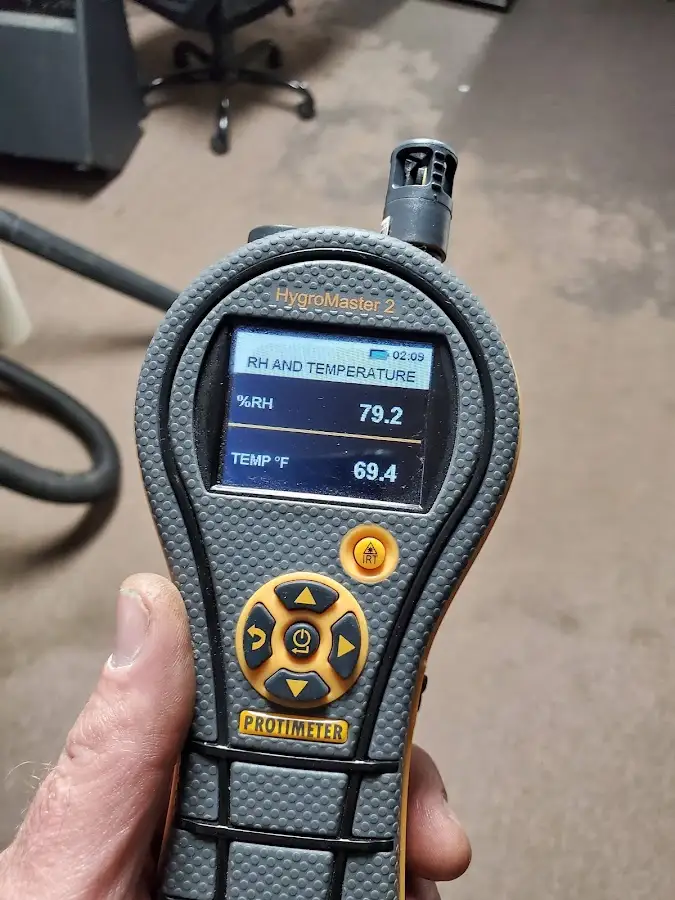 Moisture meter humidity assessment for Mold Remediation & Removal in Fostoria